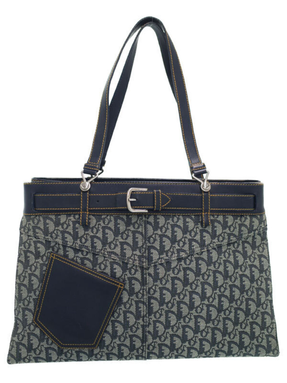 Christian Dior Trotter Diorissimo Tote Shoulder Bag